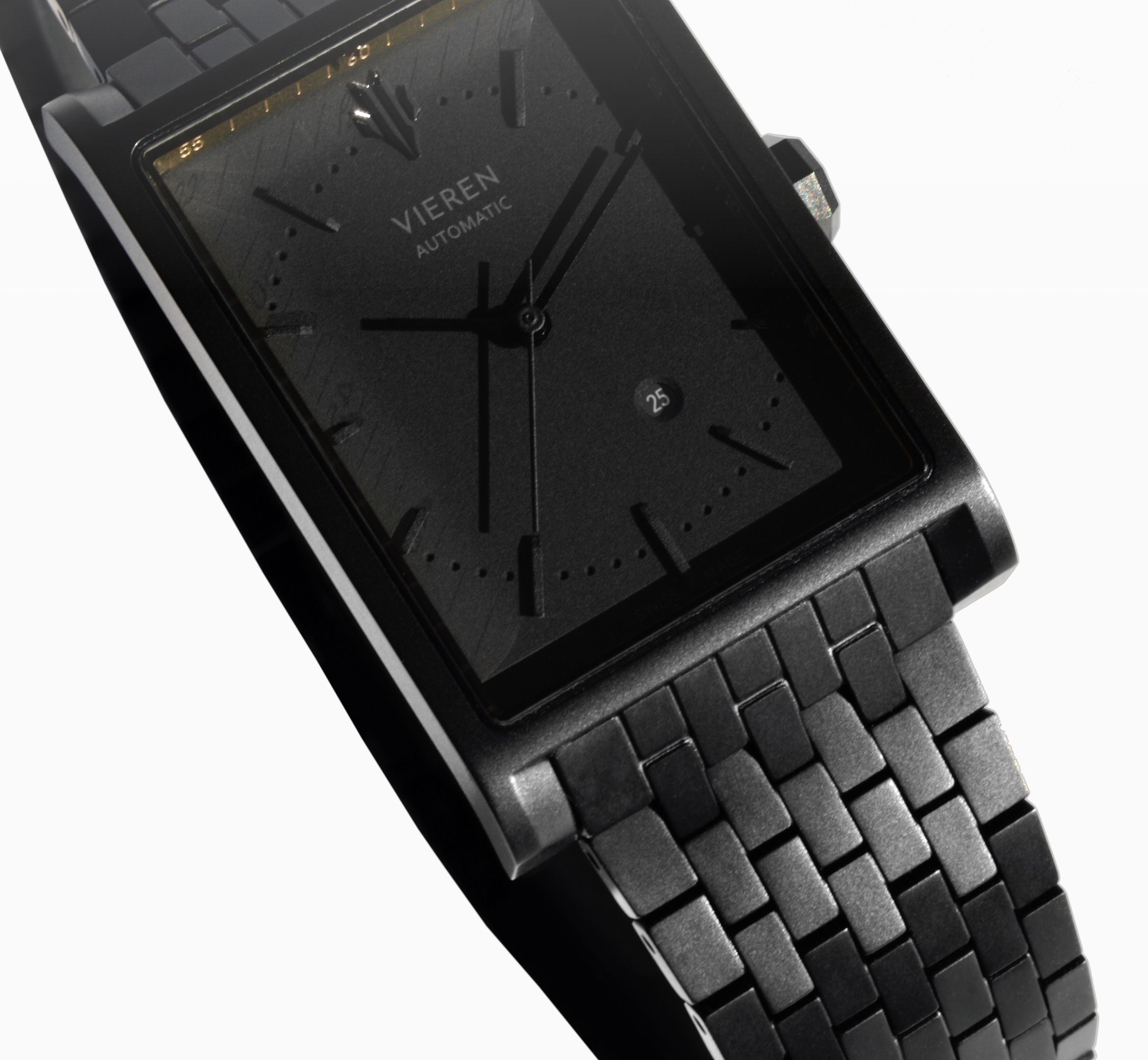 Matte Black Watch - VIEREN Luxury Watchmakers