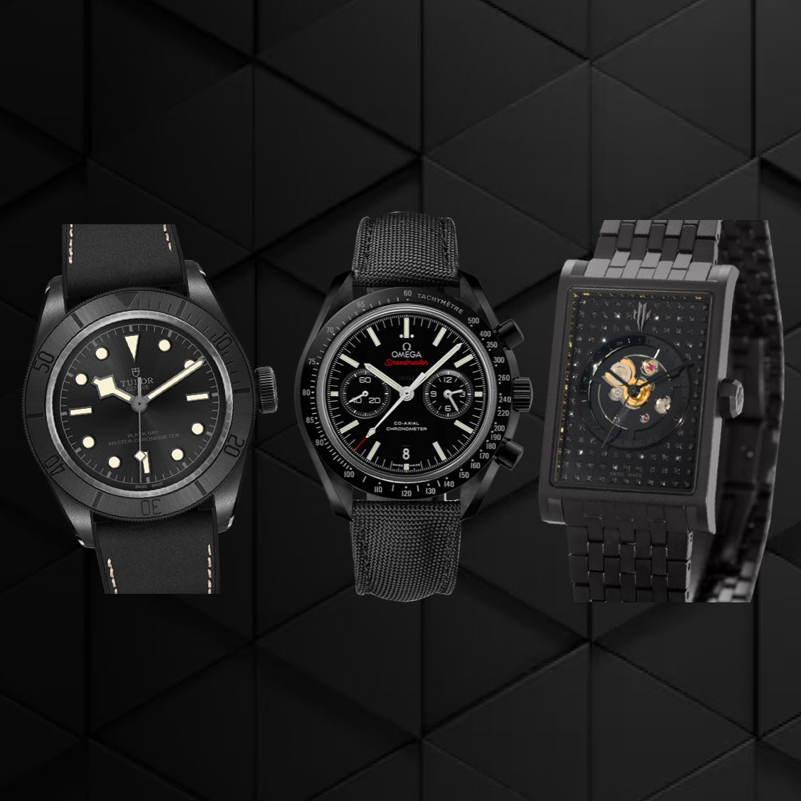 Best black luxury watches best sale